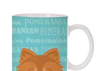 ספל קפה קרמי של פומרניין